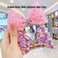6pcs Kawaii Sparkle Bows with Clips Multi Color Sweet Glitter Hair Bows Boutique Hair Clips Sequins Alligate Hair Clips for Girls Teens.