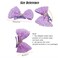 6pcs Kawaii Sparkle Bows with Clips Multi Color Sweet Glitter Hair Bows Boutique Hair Clips Sequins Alligate Hair Clips for Girls Teens.