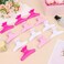 Hair Clips for Styling Sectioning 12 Pack Pink White Hot Pink Butterfly Clamps Hair Claw Clips Pro Salon Hair Clips for Styling, Sectioning, Cutting and Coloring