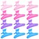 Hair Clips for Styling Sectioning 12 Pack Pink Hot Pink Purple Blue Butterfly Clamps Hair Claw Clips Pro Salon Hair Clips for Styling, Sectioning, Cutting and Coloring