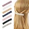 VinBee Crystal Hair Barrettes For Women, Hair Clips Fashion Rhinestone HairPins Bobby Pins For Women And Girls Gift-7 Colors