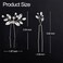Hair Accessories for Women Wedding Hair Pins Set Jewelry for Girls Silver Flower Pearl Clips Brides Headpieces Bridal Bridesmaids