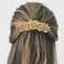 Kkjoy Mental Celtic Knot Protection Hair Barrettes Flower Hair Clip Gift for Women Girls Antique Silver