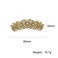 Kkjoy Mental Celtic Knot Protection Hair Barrettes Flower Hair Clip Gift for Women Girls Antique Silver