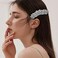 Kkjoy Mental Celtic Knot Protection Hair Barrettes Flower Hair Clip Gift for Women Girls Antique Silver