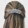 Kkjoy Mental Celtic Knot Protection Hair Barrettes Flower Hair Clip Gift for Women Girls Antique Silver