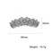 Kkjoy Mental Celtic Knot Protection Hair Barrettes Flower Hair Clip Gift for Women Girls Antique Silver