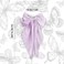 Purple Hair Bows for Women Girls Big Silky Satin Bow Hair Clip Hair Ribbons Long Tail Hair Accessories
