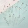 18 Pieces Bride Wedding Hair Pins Bridal Hair Accessories Set Jewelry Bridesmaids Silver HairPiece for Women and Girls