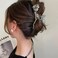 Flower Hair Claw Clips Metal Silver Rose Hair Clips Large Non-Slip Headdress Hair Crab Clip Thick Hair Jaw Clips Hair Strong Grip Clips Hair Accessories for Women and Girls