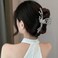 Hair Clip, Elegant Cat Eye Stone Butterfly Design, Metal Sliver Grip Clip for Thick or Thin Hair, Hair Accessories for Women Girls