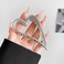 Heart Hair Clip, Metal Sliver, Valentine's Day Hair Accessories, No Slip Heart-Shape Claw for Thick &amp; Thin Hair, 3.14 inches, Women Girls Hair Styling
