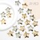NAISKA Gold&amp;Silver Star Hair Clips 20PCS Snap Star Hair Accessories Non Slip Star Clips 2000s Y2K Accessories Metal Alloy Star Hair Barrettes for Women and Girls