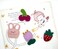 6 Pack Colorful and Cute Hair Clips, Bear/Cherry/Astronaut/Flower/Bunny/Strawberry, Handmade Accessories Barrettes, Metal Snap Hair Clips for Girls Kids Teens