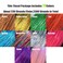 Hair Tinsel Kit with Tools Fairy Hair Heat Resistant Easy to Tie 48" 2300 Strands Super Cute for Girls for New Year Christmas Cosplay