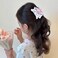 Cat Hair Claw Clip Acetate Strong Grip Hair Jaw Clip 3.35 Inch Cute Animal Hair Clip Clamp for Women Girls,Gray&amp;White