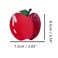 Red Apple Hair Clip,Acetate Claw Clips,Hair Clips for Women