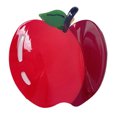 Red Apple Hair Clip,Acetate Claw Clips,Hair Clips for Women
