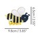 Novelty Bee Hair Clip,Acetate Claw Clips,Hair Clips for Women,Yellow