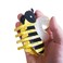 Novelty Bee Hair Clip,Acetate Claw Clips,Hair Clips for Women,Yellow