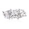 EVER FAITH Women's Austrian Crystal Wedding Art Deco Leaf Barrette Hair Clip Clear Silver-Tone