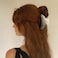 4Pcs Large Acrylic Hair Claw Clips - Strong Hold Thick Hair Banana Barrettes for Women Girls (Hair Clips, Banana(gray/champagne/green/pink))