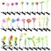 30 Pcs Bean Sprout Hair Clips, Tianhoudeger Mixed Style Plant Hairpins Flower Hair Clip Little Grass Barrette Mushroom Butterfly Headwear Hair Accessories for Women Girl School Home Party Christmas