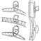 Large Metal Butterfly Hair Clips with Teeth - Big Jaw Grip Clamps for Thick Hair, Non-Slip Silver Clamps for Women