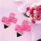 Back To School Hair Accessories - Funny Pencil Hair Clips and Cute Bows for Girls, First Day School Gift for Student Uniform Outfits (Pink)