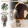 XunYee 3 Pack Feather Hair Clips and 1 Boho Feather Headband Hippie Hair Extensions with Clip Comb Set for Women Mardi Gras Cosplay Costume Carnival Party Headdress Accessory Gifts(Boho Style)