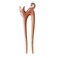Marycrafts Wooden Handmade Kitty Hair Pin, Hair Fork, Hair Stick, Hair Accessories