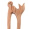 Marycrafts Wooden Handmade Kitty Hair Pin, Hair Fork, Hair Stick, Hair Accessories