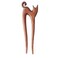 Marycrafts Wooden Handmade Kitty Hair Pin, Hair Fork, Hair Stick, Hair Accessories