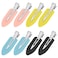 8Pcs No Bend No Crease Hair Clips - Styling Duck Bill Clips Alligator Hair Barrettes for Styling Sectioning Small Gifts for Women Girl Salon Hairdressing Bangs, Yellow &amp; Blue &amp; Pink &amp; Black