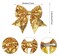 2Pcs 3 Inch Sequins Hair Bows for Girls, Sparkling Bows Alligator Hair Clip Hair Barrettes Accessories for Women Teens Girls Kids (Red)