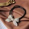 Hair Accessories Set: Pearl Rhinestone Bowknot Hair Ties and Duckbill Hair Clips for Women and Girls