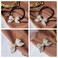 Hair Accessories Set: Pearl Rhinestone Bowknot Hair Ties and Duckbill Hair Clips for Women and Girls