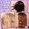 YGDZ Star Hair Clips and Barrettes Set - 20 pcs 1.22" Y2K Hair Accessories, 10 pcs 1.61" Silver Clips for Girls Women, Rave Accessories, Non-Slip Metal Snap Hair Clips