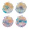 YARIEW Seashell Hair Claw Clips - Mini Shell Clips for Beach, Mermaid Hair Accessories, Mini Claw Clips, Birthday Decorations Gift