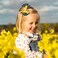 Bee Clip Cute Polka Dot Grosgrain Honey Bee Hair Clips and Barrettes - Alligator Clips for Girls, Party Decor, 2PCS