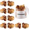 YOHAMA 10 pcs Hair Clips Medium Small 1.57 Inch Octopus Hair Clips Brown 4cm Medium Jaw Clips Durable Strong Grip for Women Girls Thick Hair.