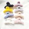 8 PACK Large Faux Fur Hair Claw Clips Plush Hair Catch Barrette Jaw Clamp for Girls Hair Clips Claw Hair