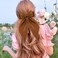 Zkptops 4Pcs Silky Satin Hair Clips - Oversized Cute Bow Barrettes for Women &amp; Girls (Black, Beige, Brown)