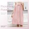 Hair Towel Women Bath Wrap - Adjustable Microfiber Super Absorbent to Quick Drying Hair and Body for Gym, Spa, Sauna and Shower After Body Cover, Pink