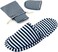 Non-Disposable Travel Slippers Portable Cotton Spa Hotel Guest Indoor Slippers