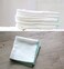 Angel-In-Moms [15 Packs] Natural Cotton 100% Soft Muslin Gauze Handkerchief, Face Washcloths, Makeup Remover Thin Towels, Wide Size 14 inch x 14 inch, Reusable Napkins Hankies Bath Towel (Mint)