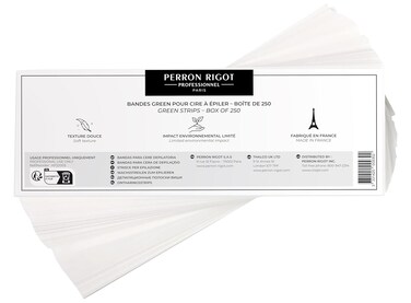 Cirepil - Organic Waxing Strips - Smooth Non-Woven Stros for Waxing - Highly Resilient - Removes Hair Without Breakage - 250 Units