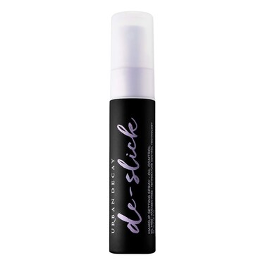Urban Decay De-Slick Mattifying Makeup Setting Spray for Face, Waterproof, Smudge-proof, Oil &amp; Shine Control, for Oily Combination Skin, Oil-free, Vegan, Cruelty-free