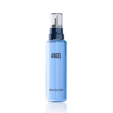 Mugler Angel Refill - Eau de Parfum - Women's Perfume - Ambery &amp; Woody - With Bergamot, Praline, and Patchouli - Long Lasting Fragrance - 3.3 Fl Oz