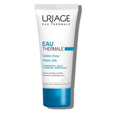 Uriage Eau Thermale Moisturizing Face Gel with Hyaluronic Acid   24H Intense Hydration &amp; Shine Control, Fresh Lightweight Gel, For Combination/Oily Skins, Unisex, Light Floral Scent, Non-comedogenic